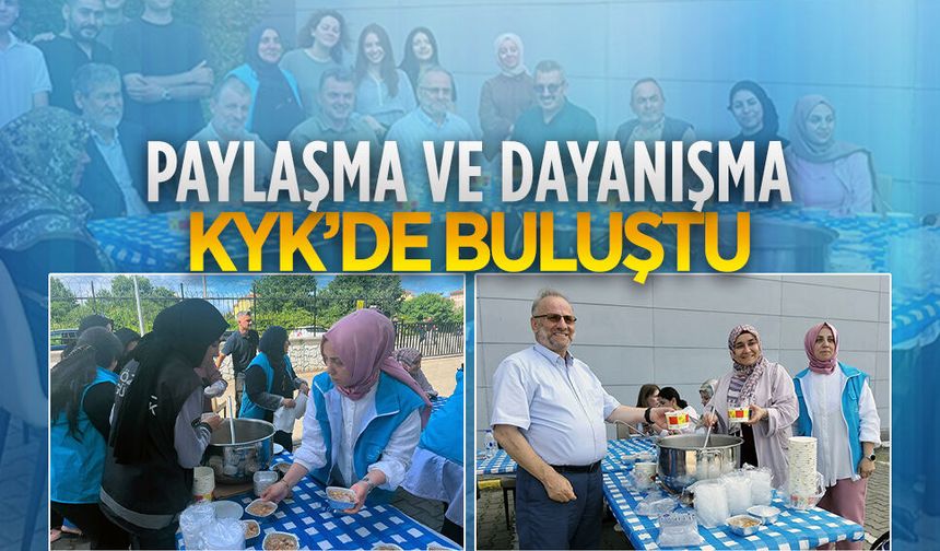KYK öğrencileri aşure bereketinde buluştu
