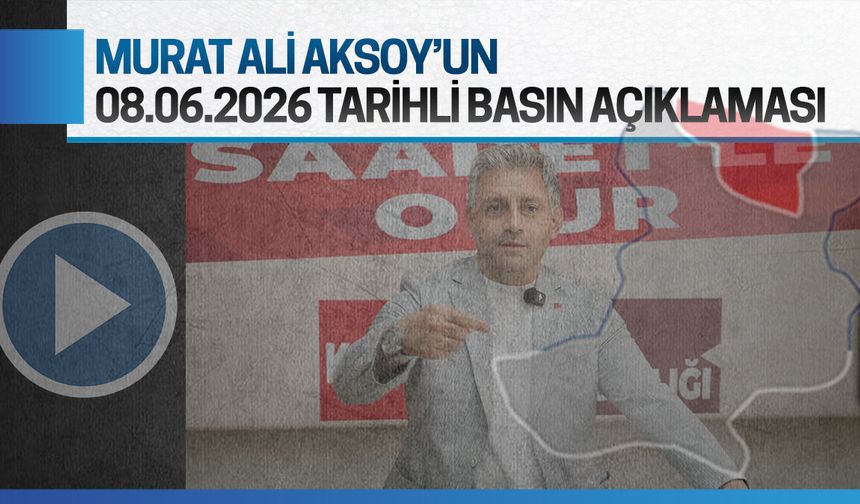 Murat Ali Aksoy: Personele zulmetmeyin, sorunlarıyla ilgilenin