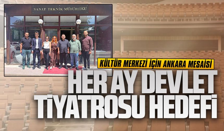 Kültür Merkezi Projesi İçin Ankara'da teknik değerlendirme