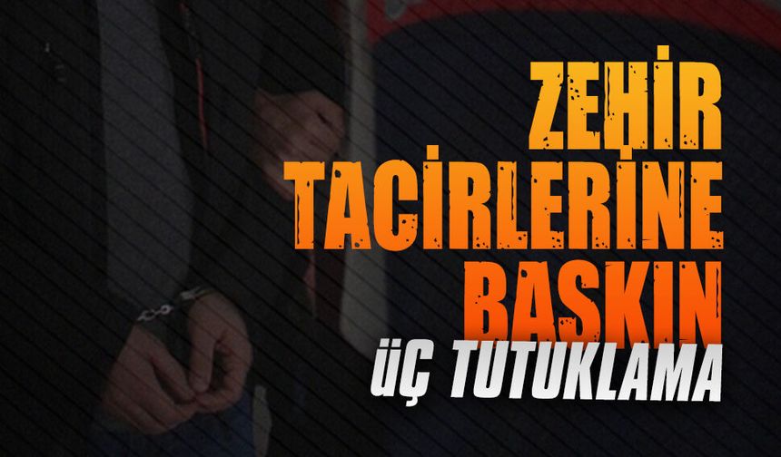 Karasu’nun da aralarında bulunduğu üç ilçede operasyon