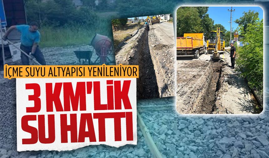 Karapınar'da içme suyu altyapısı güçleniyor