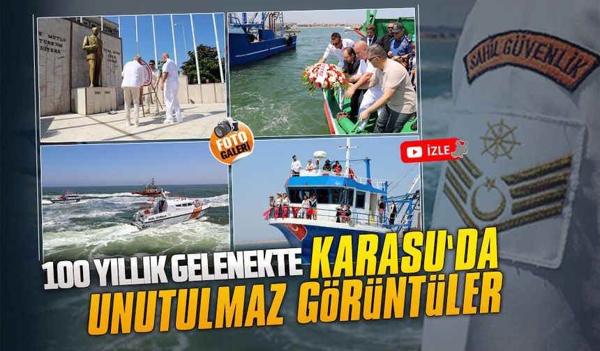 Karasu'da Denizcilik ve Kabotaj Bayramı’nın 100. yılında coşkulu kutlama