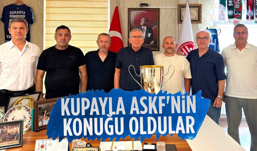 Karasu 1933'ten ASKF'ye şampiyonluk ziyareti