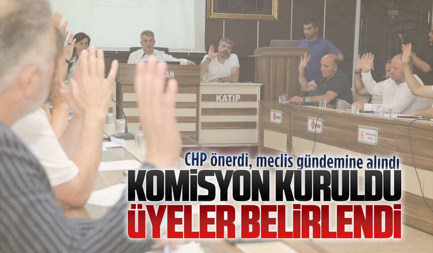 Karasu Belediye Meclisi'nde Bağımlılıkla Mücadele Komisyonu oluşturuldu