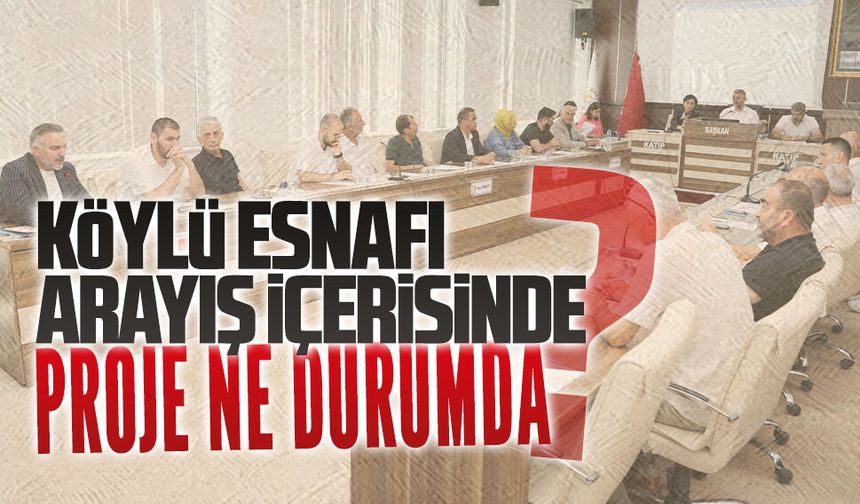Karasu'da köylü pazarı yeniden meclis gündeminde