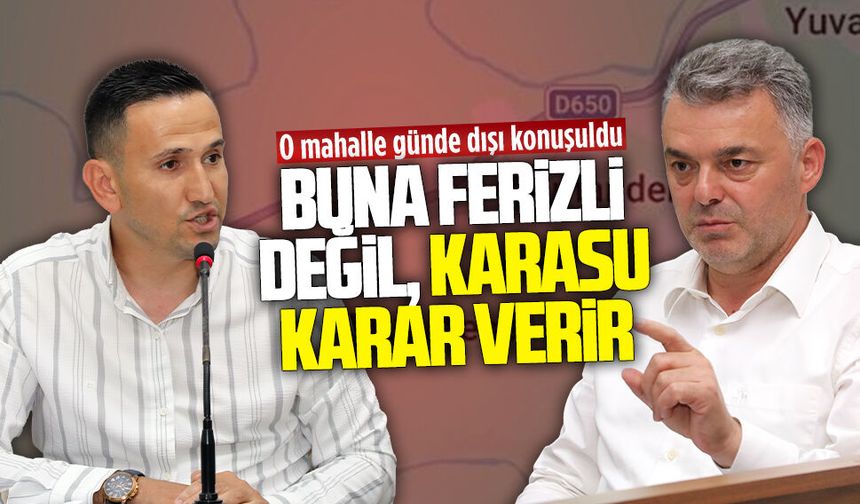 Hakkı İskender, Başkan Sarı’ya Kurumeşe Mahallesi’ni sordu