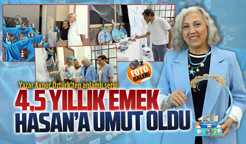 Yazar Öztürk’ün dört buçuk yıllık emeği Hasan’a umut oldu
