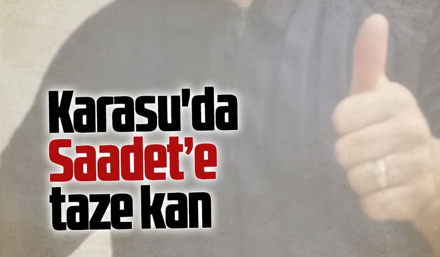 Saadet Karasu’ya genç üyelere rozet takıldı