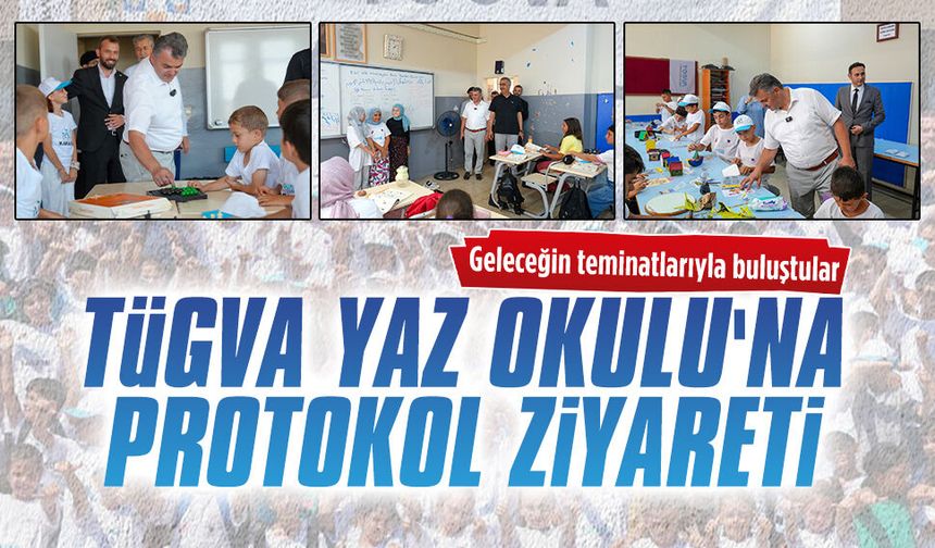 TÜGVA Yaz Okulu'na protokol ziyareti