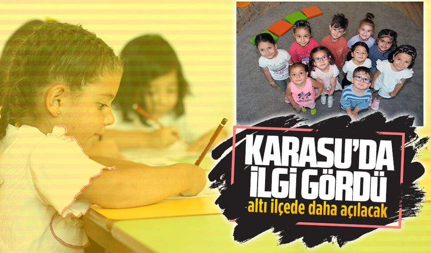 Karasu’da ilgi gördü, altı ilçede daha açılacak
