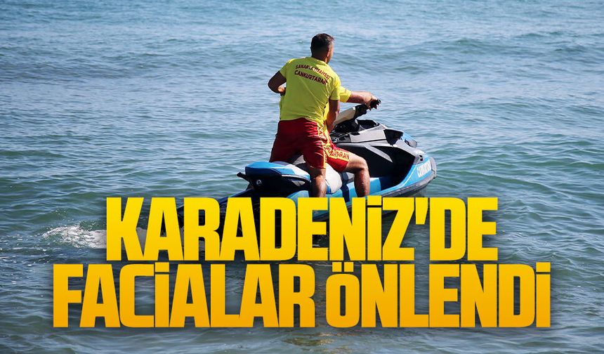 Cankurtaranlardan temmuz ayı bilançosu: 141 can kurtarıldı