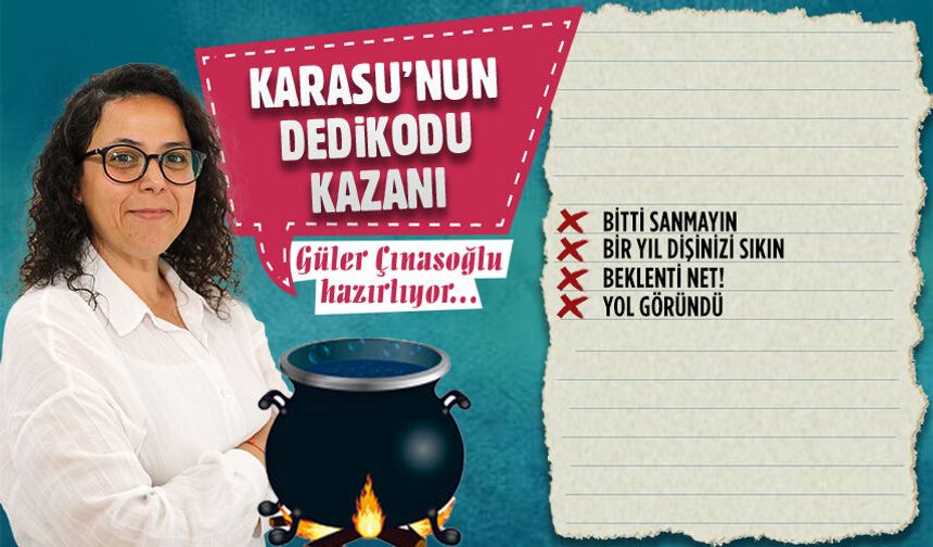 Karasu’nun dedikodu kazanı