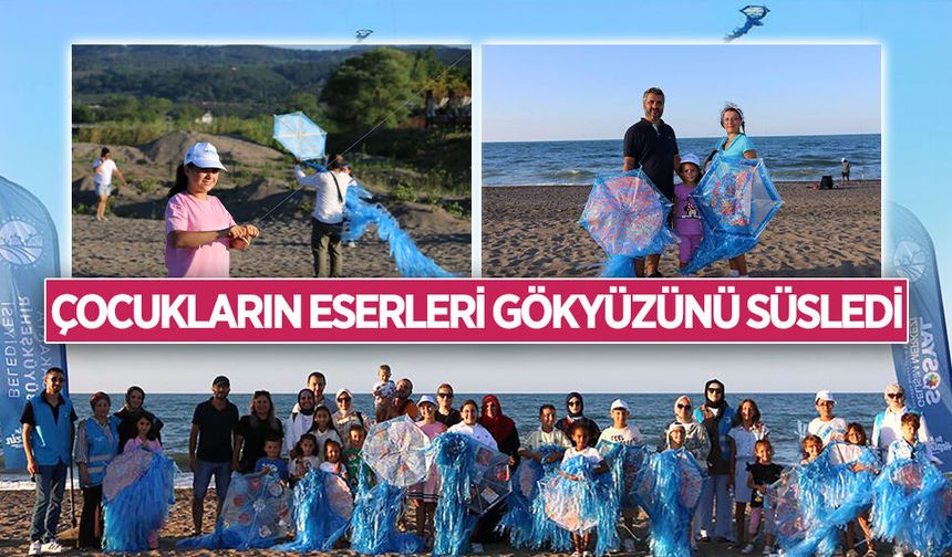 Karasu SGM’de yaz atölyeleri uçurtma şenliğiyle renklendi