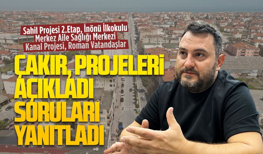 Basın ile bir araya gelen Hüseyin Çakır, projeleri açıkladı