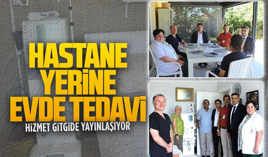 Evde hemodiyaliz hizmeti yaygınlaşıyor