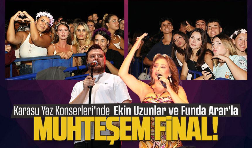 Funda Arar ve Ekin Uzunlar’dan yaz konserleri finali