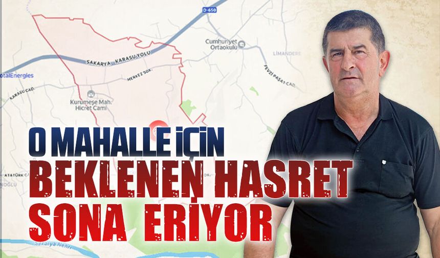 Karasu’nun Kurumeşe Mahallesi doğalgaza kavuştu