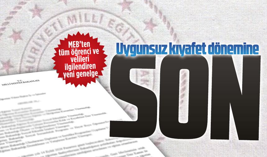 MEB 2026-2027 eğitim-öğretim yılı genelgesini yayımladı