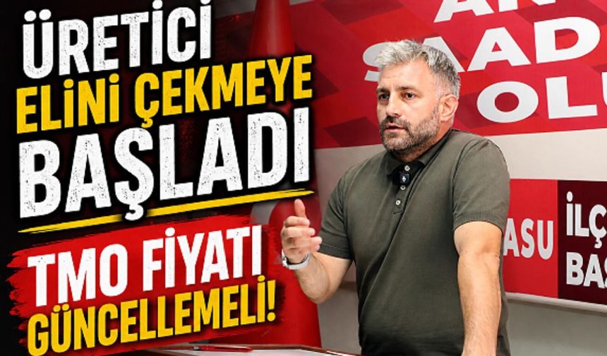 Murat Ali Aksoy: Üretici elini çekmeye başladı, TMO fiyatı güncellemeli