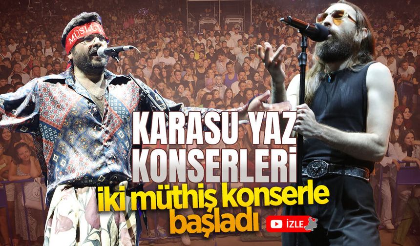 Karasu Yaz Konserleri, Retrobüs ve Emre Fel ile başladı