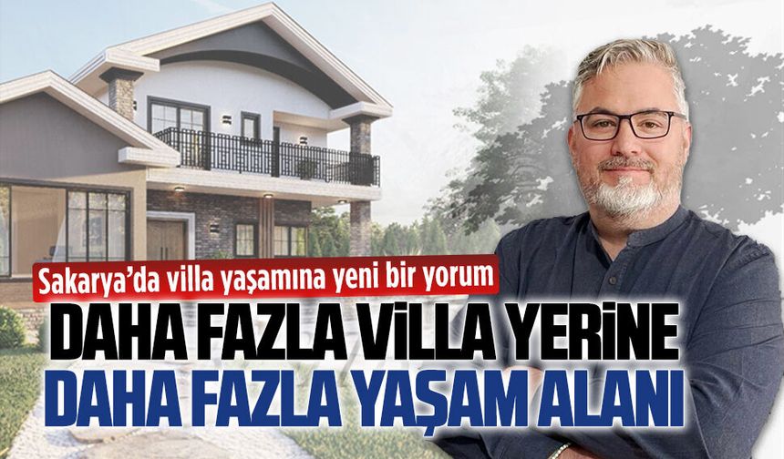 700 milyonluk dev villa projesini Koordinatör Selçuk Öner anlattı