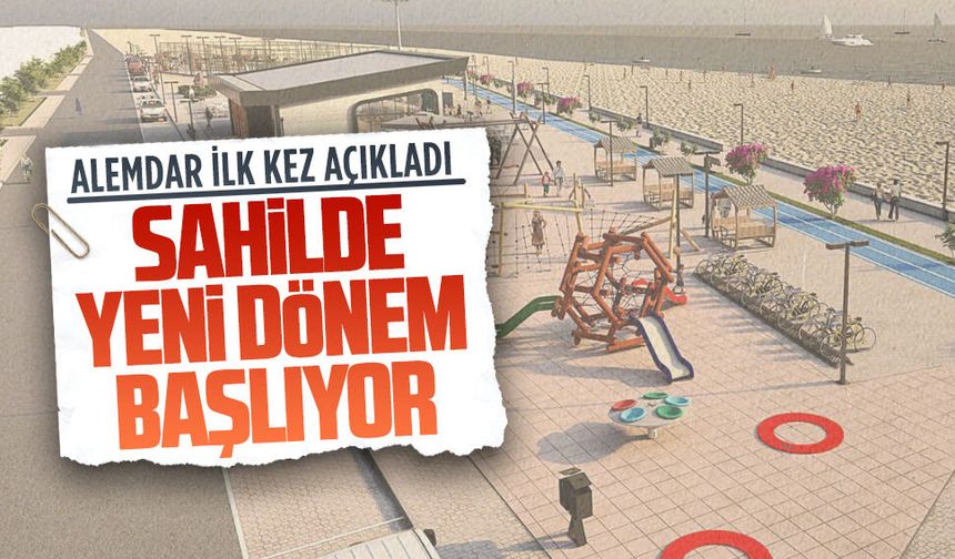 Alemdar, Kocaali’yi turizmin gözbebeği yapacak sahil projelerini ilk kez paylaştı