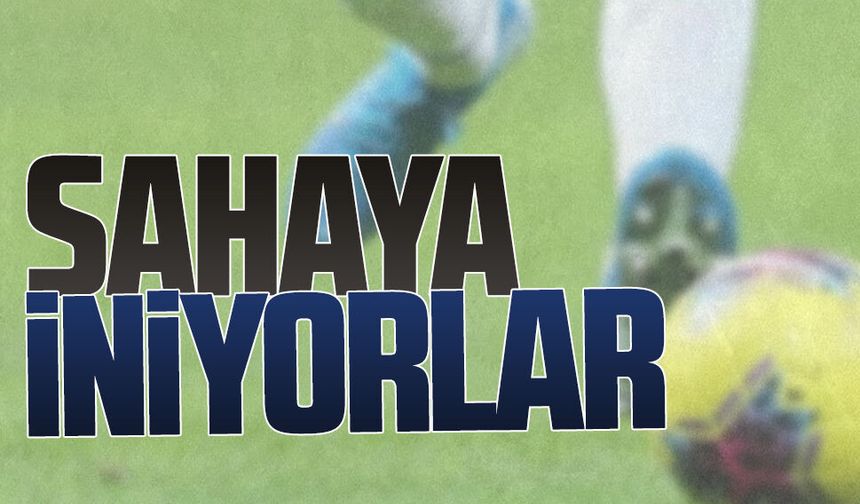 Aziziyespor sahaya iniyor