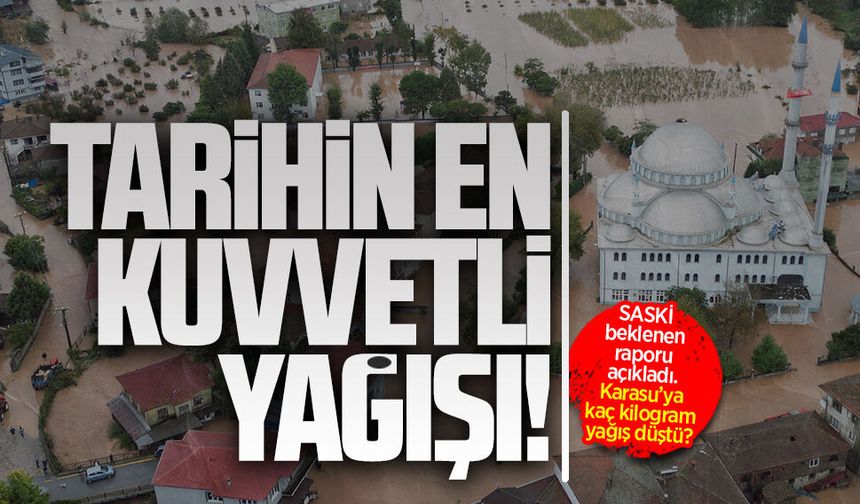 SASKİ beklenen yağış raporunu açıkladı