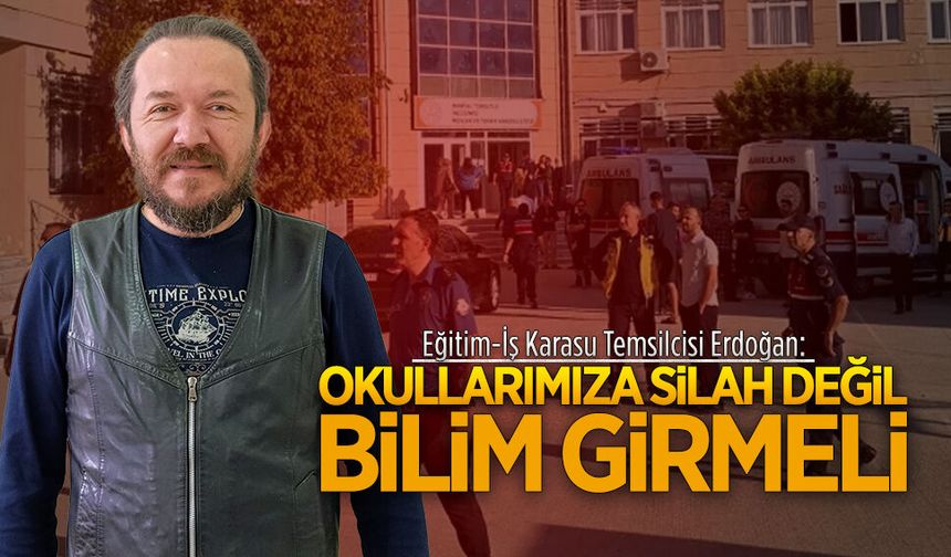 Turgutlu’daki okul saldırısına Eğitim -İş Karasu’dan sert tepki