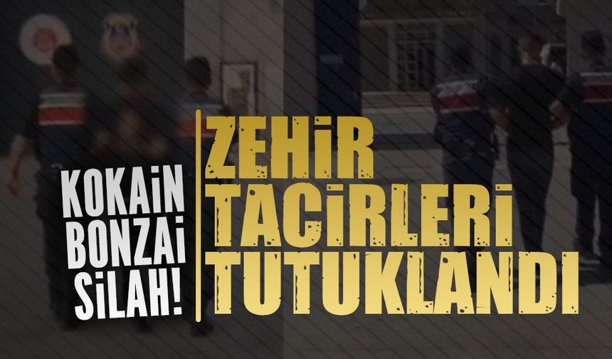 Jandarmadan zehir tacirlerine darbe