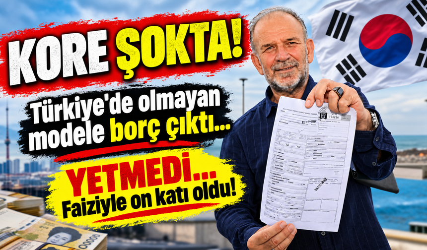 Kore şokta! Türkiye’de olmayan modele borç çıktı, faiziyle on katı oldu