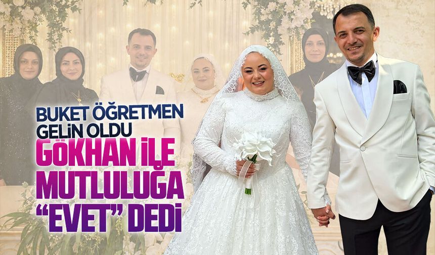 Buket ve Gökhan Demirkaya çifti dünya evine girdi