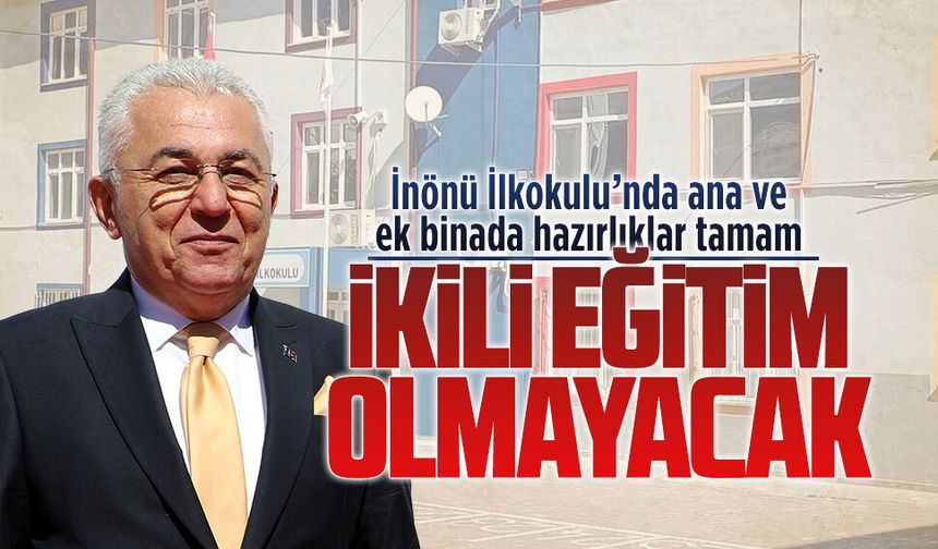 Karasu İnönü İlkokulu yeni eğitim öğretim yılına hazır