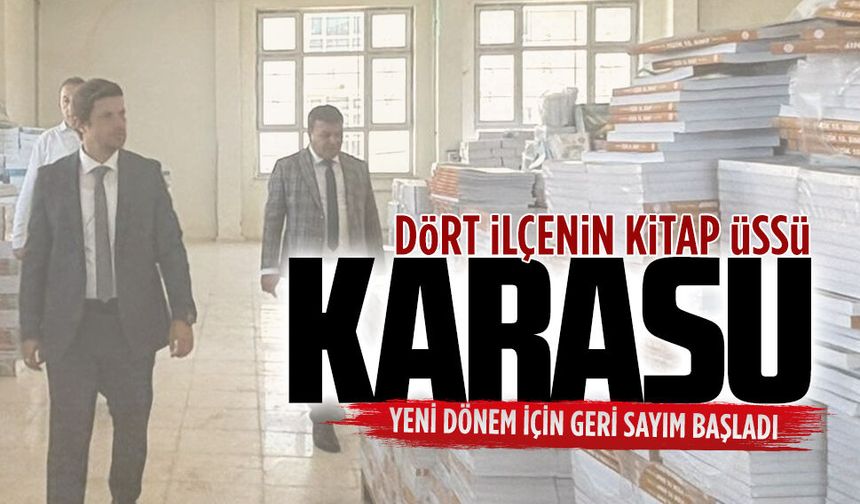 Müdür Furkan Enşici’den kitap deposuna ziyaret