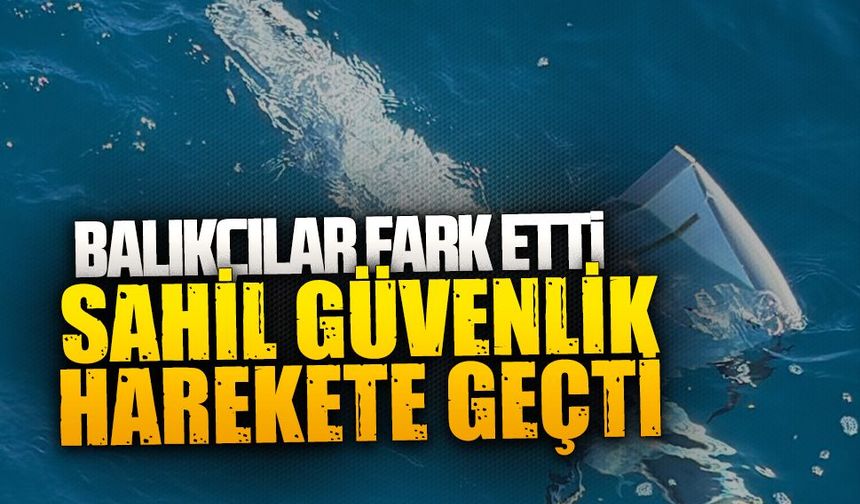 Karasu’da Karadeniz açıklarında İHA bulundu