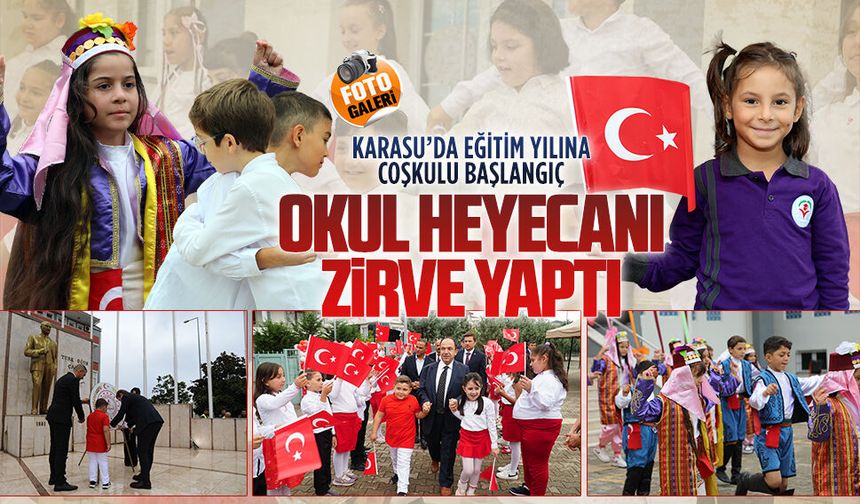 İlköğretim Haftası Karasu’da coşkuyla kutlandı