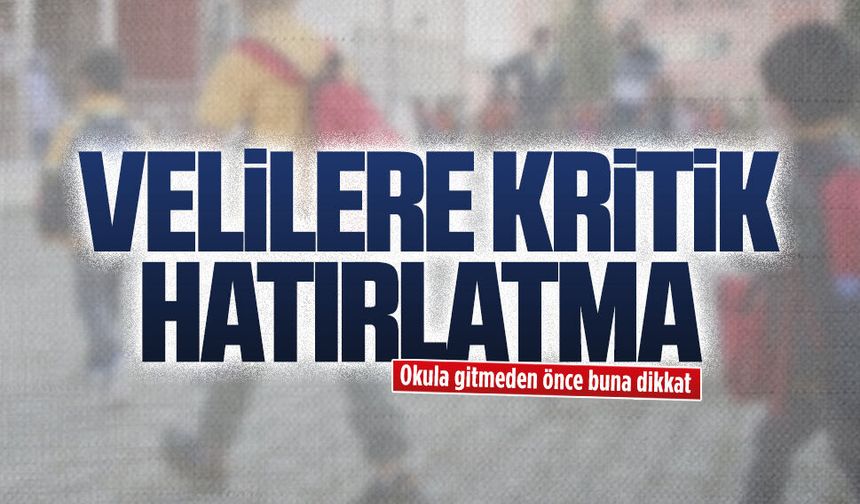 Okullarda randevu dönemi devam ediyor