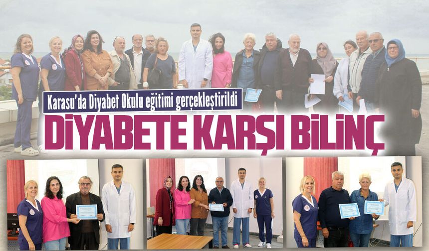 Karasu’da Diyabet Okulu eğitimi gerçekleştirildi