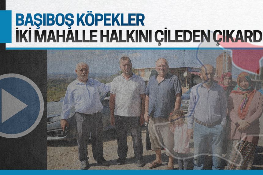 İki mahalle halkını isyan ettiren olay
