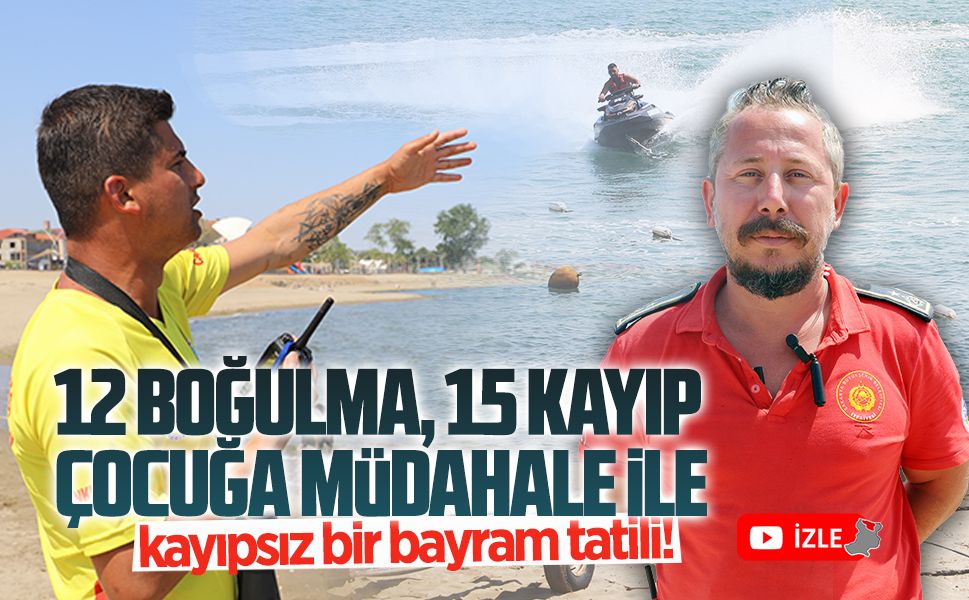 Sakarya sahilleri, Kurban Bayramı tatilini kayıpsız atlattı