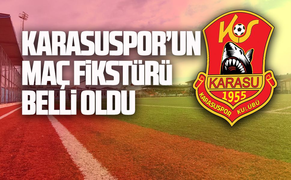 Karasuspor’un Bölgesel Amatör Lig fikstürü belli oldu