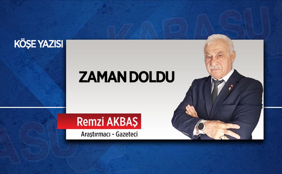 Zaman doldu