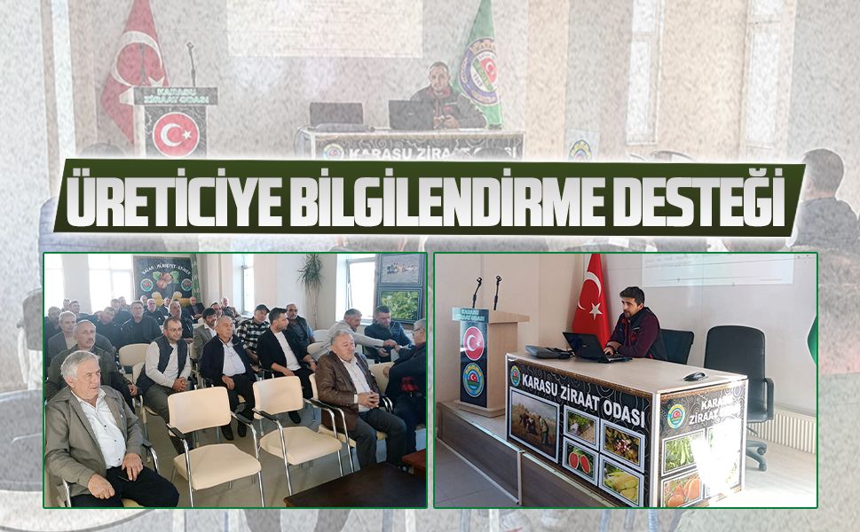 Karasu’da Kırsal Kalkınma ve Kooperatifçilik toplantısı düzenlendi