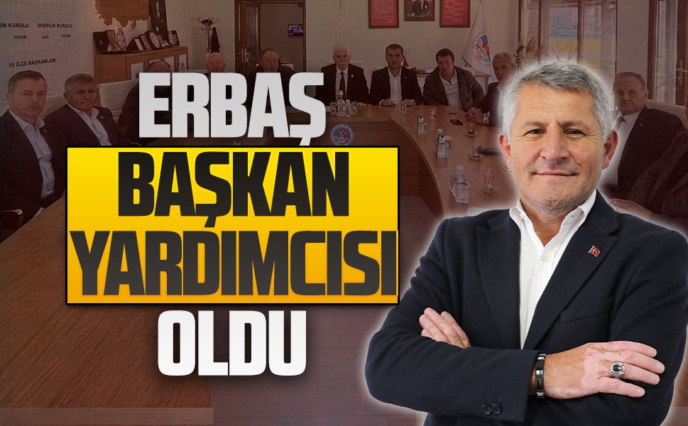 Karasulu Muhtar Sinan Erbaş, Federasyon Başkan Yardımcısı oldu