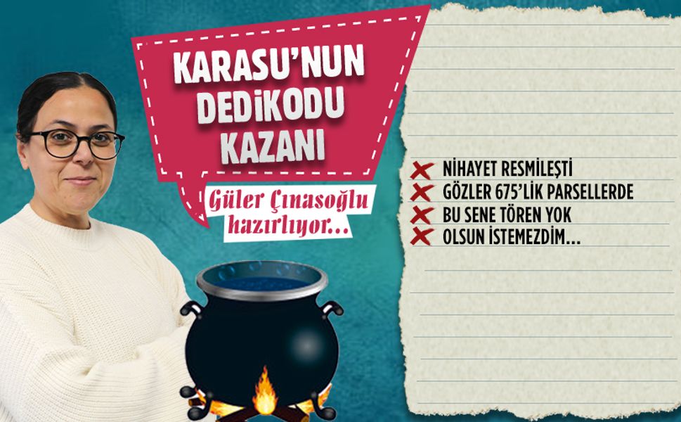 Karasu’nun dedikodu kazanı