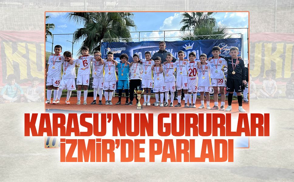 Karasu Belediyespor 2016 takımı İzmir’den ikincilikle döndü