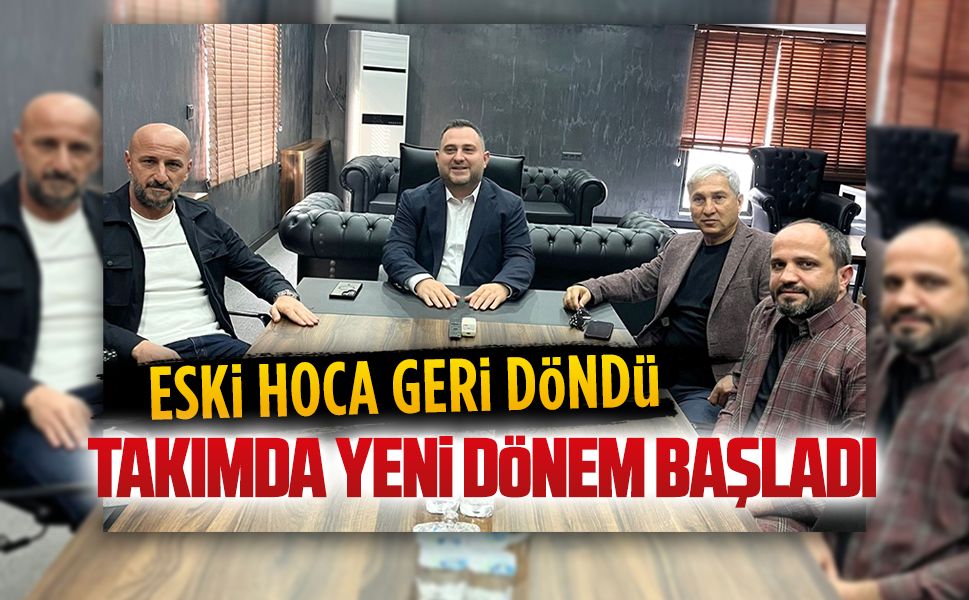 Serdar Ergelen Karasuspor’da yeniden göreve başladı