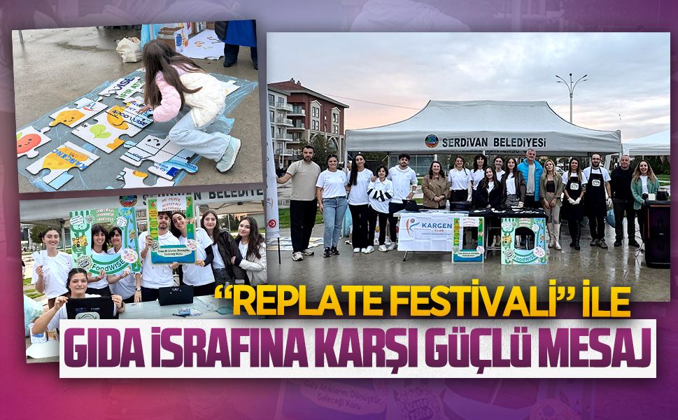 “Sıfır israf, bol yaratıcılık” sloganıyla düzenlenen festival, çevre bilincine dikkat çekti