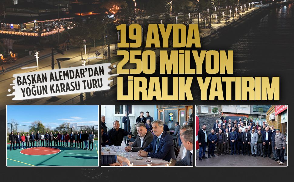 Başkan Yusuf Alemdar, Karasu’yu ziyaret etti