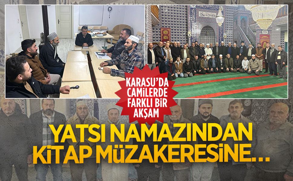 Karasu İlçe Müftülüğü manevi ve kültürel buluşmalarını sürdürüyor